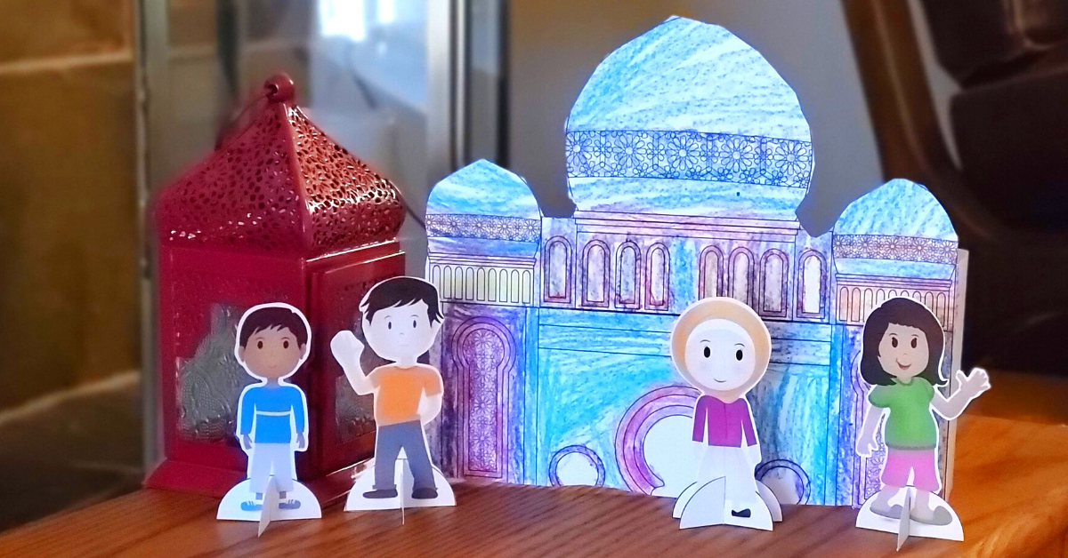 3d masjid and 3d kids_article cover